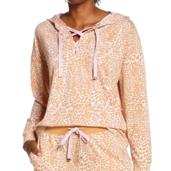 NEW Laila Ali Plus Size Hoodie with Tie-Up Design NWT - Picture 1 of 6